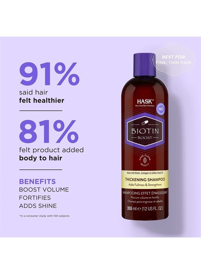 Biotin Boost Thickening Shampoo, 12 Fl Oz