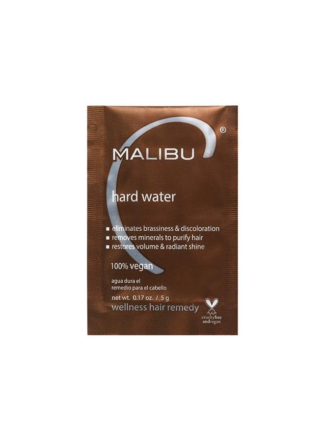 Hard Water Wellness Hair Remedy Vegan Hair Treatment To Eliminate Brassiness Discoloration & Mineral Build Up Contains Vitamin C Complex Restores Body Volume & Radiant Shine (1 Packet)