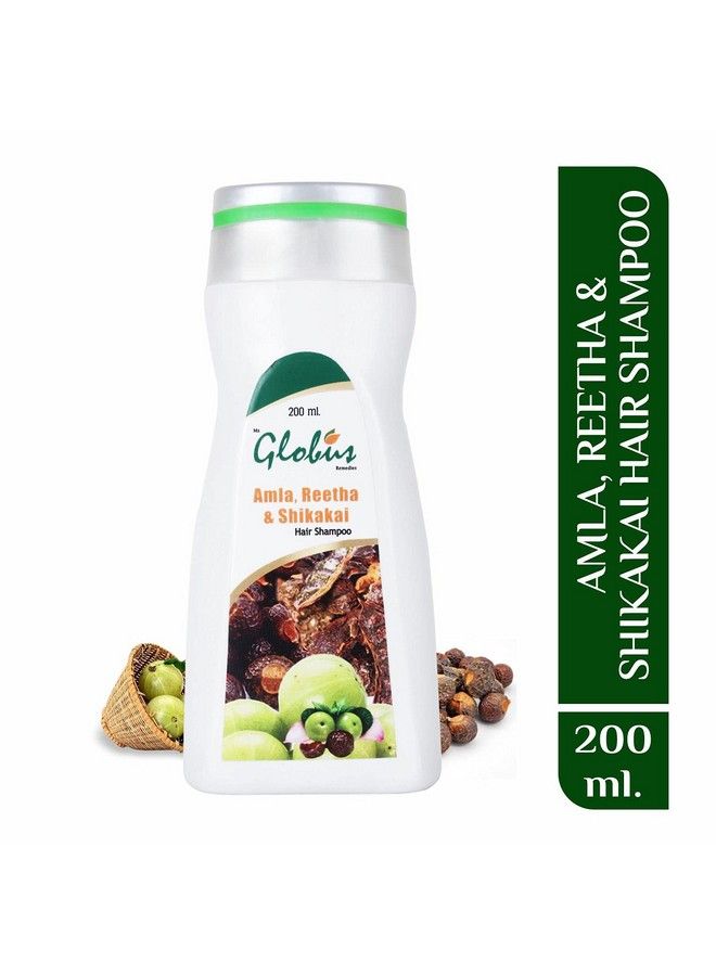 Amla Reetha Shikakai Hair Shampoo 200 Ml (Pack Of 5)