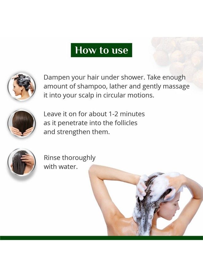 Amla Reetha Shikakai Hair Shampoo 200 Ml (Pack Of 5)