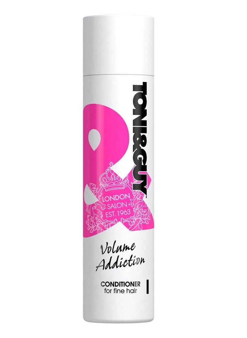 Toni and Guy Volume Addiction Hair Conditioner for Ultra Smooth 250ml