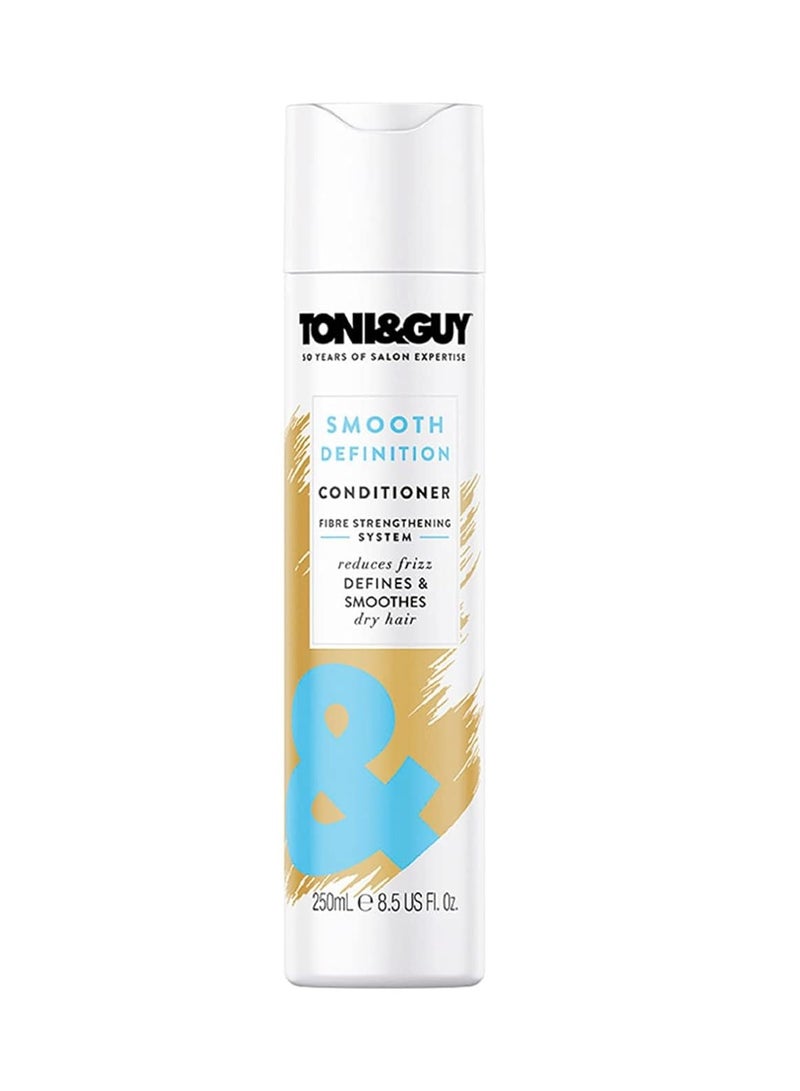 Toni and Guy Smooth Definition Hair Conditioner for Dry Hair 250 ml