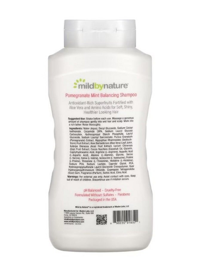 Pomegranate Mint Balancing Shampoo 16 fl oz 473 ml