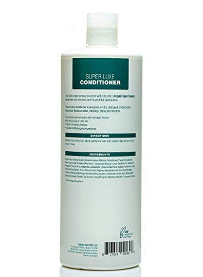 Super Luxe Conditioner Instantly Repairs Dry Damaged Colortreated Hair. A Vegan Organic Conditioner And Hair Treatment.