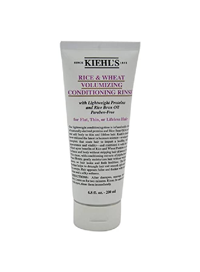 Kiehls Rice And Wheat Volumizing Conditioning Rinse 68 Ounce