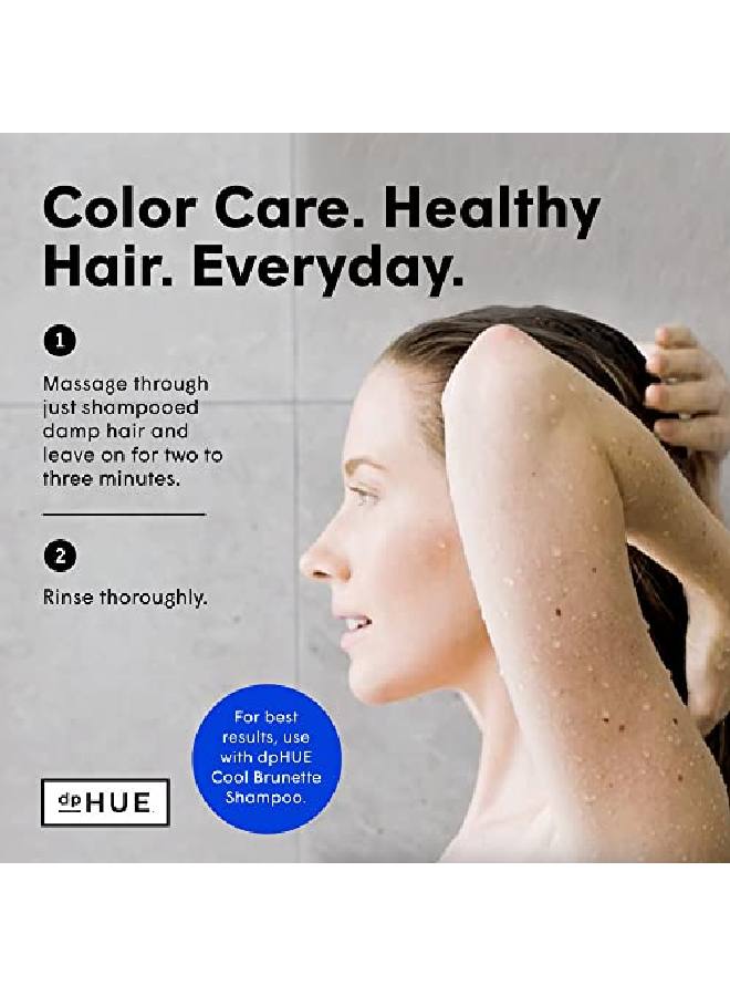 Cool Brunette Conditioner 65 Oz Blue Pigments To Neutralize Unwanted Orange Red Brassy Tones Hydrates & Conditions For Soft Shiny Hair & Detangles Strands Glutenfree