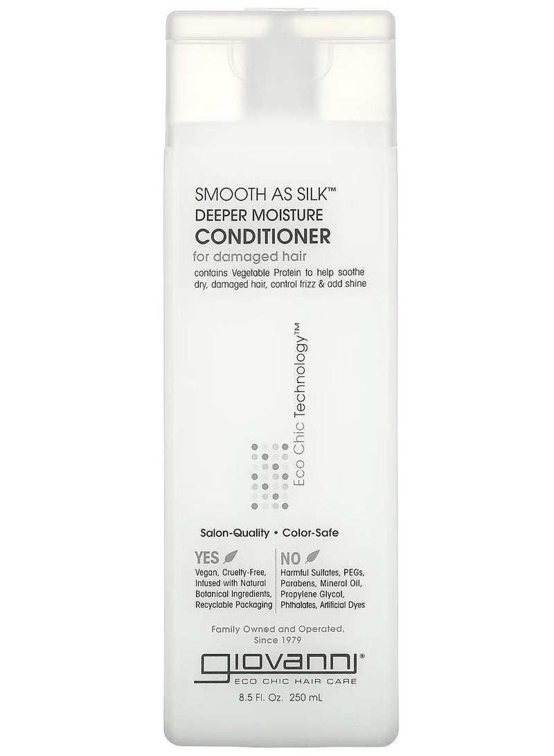 Smooth As Silk Deeper Moisture Conditioner For Damaged Hair 8.5 fl oz 250 ml