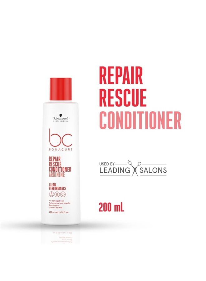 BC BONACURE Peptide Repair Rescue Conditioner, 6.7-Ounce