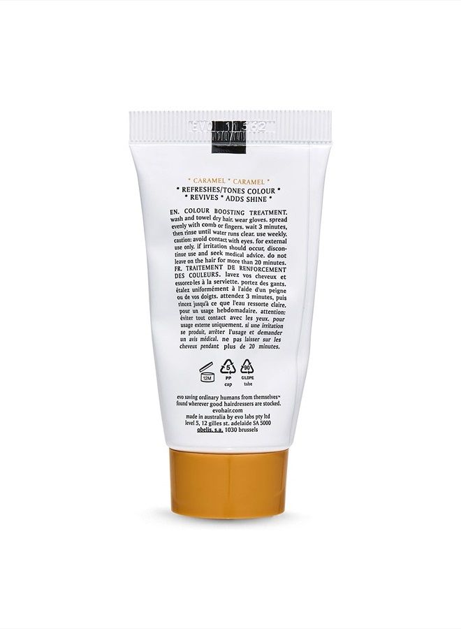Fabuloso - Caramel Color Boosting Treatment - Color Care Conditioner for Color-Treated Hair - Helps Maintain Color Depth, Tone & Shine - Travel Size, 30ml / 1.01fl.oz