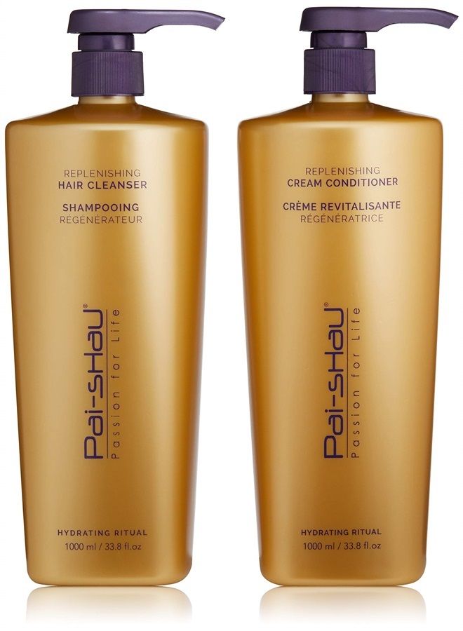 Replenishing Cleanser and Conditioner Set , 2 Count (Pack of 1)