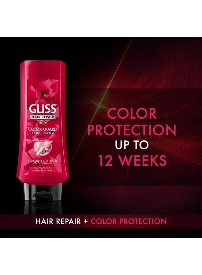 Hair Repair Conditioner, Color Guard for Colored or Highlighted Hair, 13.6 Ounces (Pack of 3)