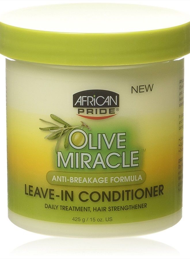 Olive Miracle Leave-in Conditioner, 15 Ounce