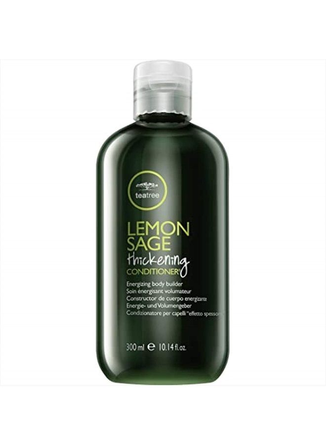 Lemon Sage Thickening Conditioner, Builds Body + Boosts Volume, For Fine Hair, 10.14 fl. oz.