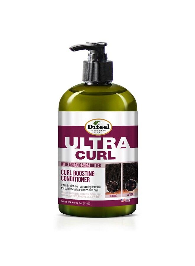 Ultra Curl With Argan & Shea Butter Curl Boosting Conditioner 12 Oz.