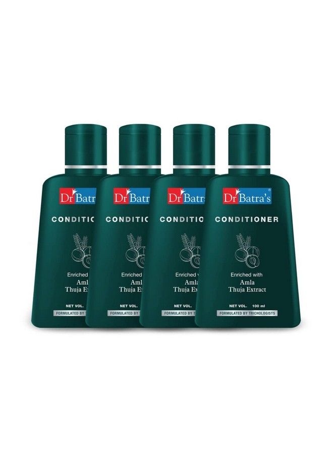 Conditioner Highly Enriched Garcinia Indica Best For Frizz Control Harshfree Chemicals Sles & Paraben Free Conditioner For Healthy Scalp (100Ml Pack Of 4)