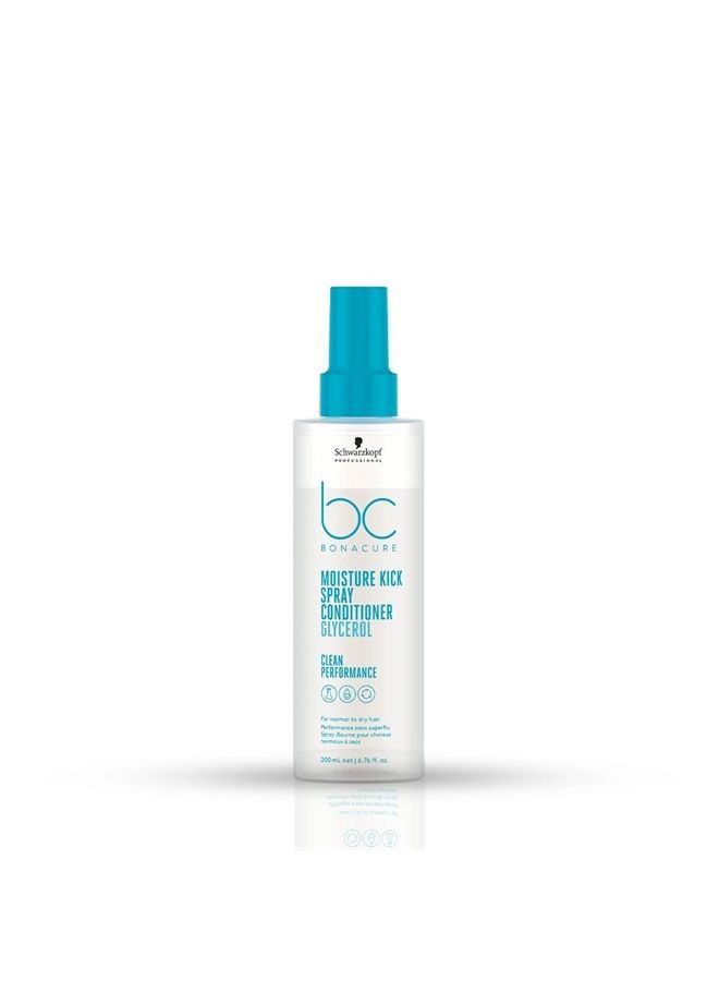 BC BONACURE Hyaluronic Moisture Kick Spray Conditioner, 6.8-Ounce