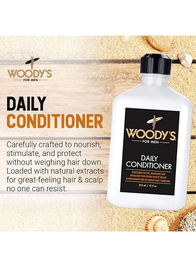 Daily Conditioner For Men 12 Fl Oz (Pack Of 1)