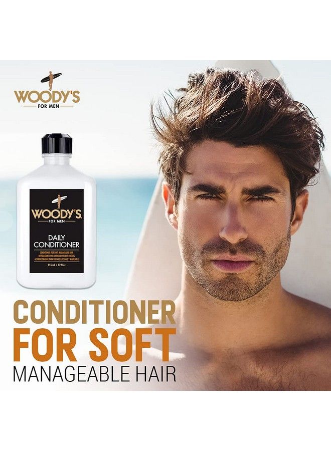 Daily Conditioner For Men 12 Fl Oz (Pack Of 1)