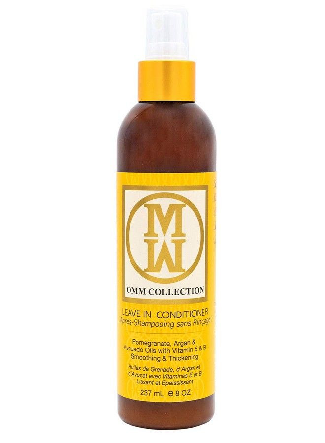 Natural Lightweight Leave In Conditionermoisturizing Detangler Spray For Frizzy & Curly Hair Prevents Breakage Color Safe Cream Conditioner For Dry Damaged & Over Processed Hair