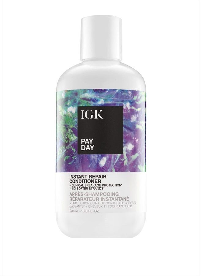 PAY DAY Instant Repair Conditioner | Bond-Building + Damage Repair | Vegan + Cruelty Free | 8 Oz