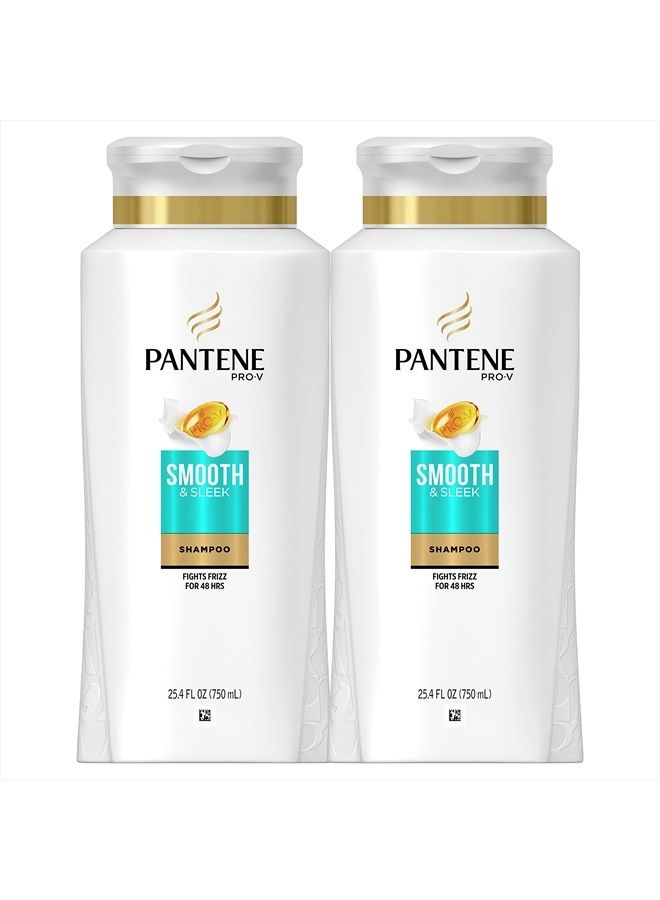 Shampoo Smooth and Sleek, 25.4 Fl Oz (Pack of 2)