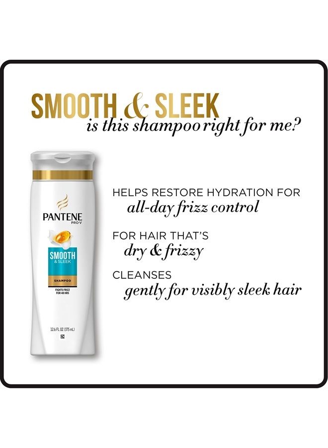 Shampoo Smooth and Sleek, 25.4 Fl Oz (Pack of 2)