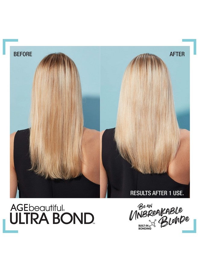 Ultra Bond Overnight R&R Strengthen Leavein Hair Treatment With Builtin Bonding Designed To Protect Colortreated Blonde Hair 4 Fl Oz