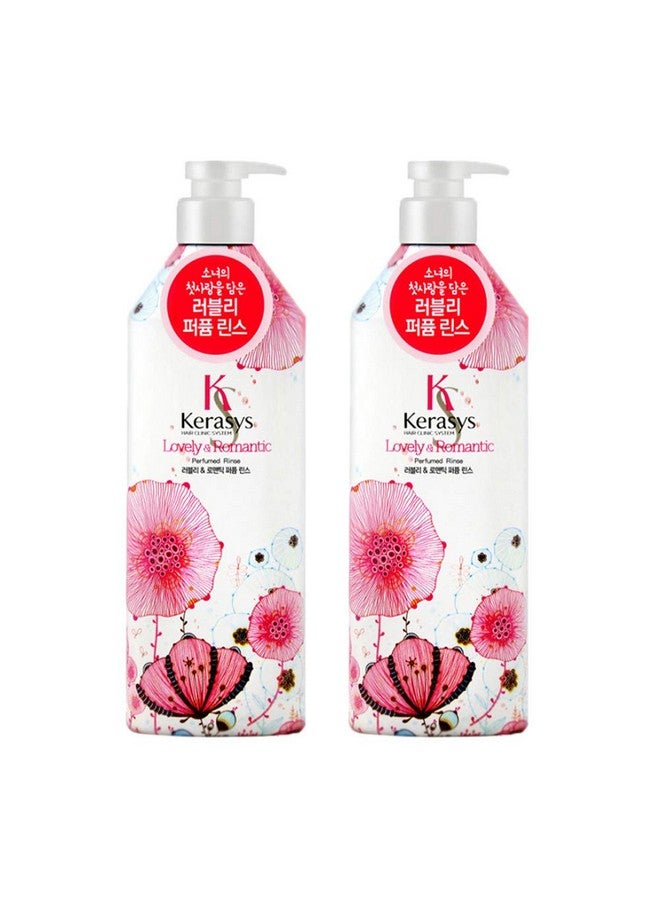 Erasys Lovely And Romantic Perfumed Conditioner 600Ml X2