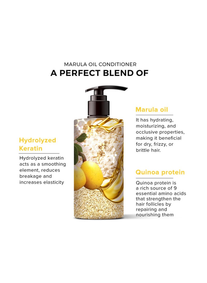 De Fabulous Marula Oil Conditioner 250ml Sulphate Free All Hair Types