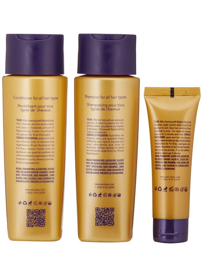 Replenishing Cleanser Replenishing Conditioner Supreme Revitalizing Mask Set