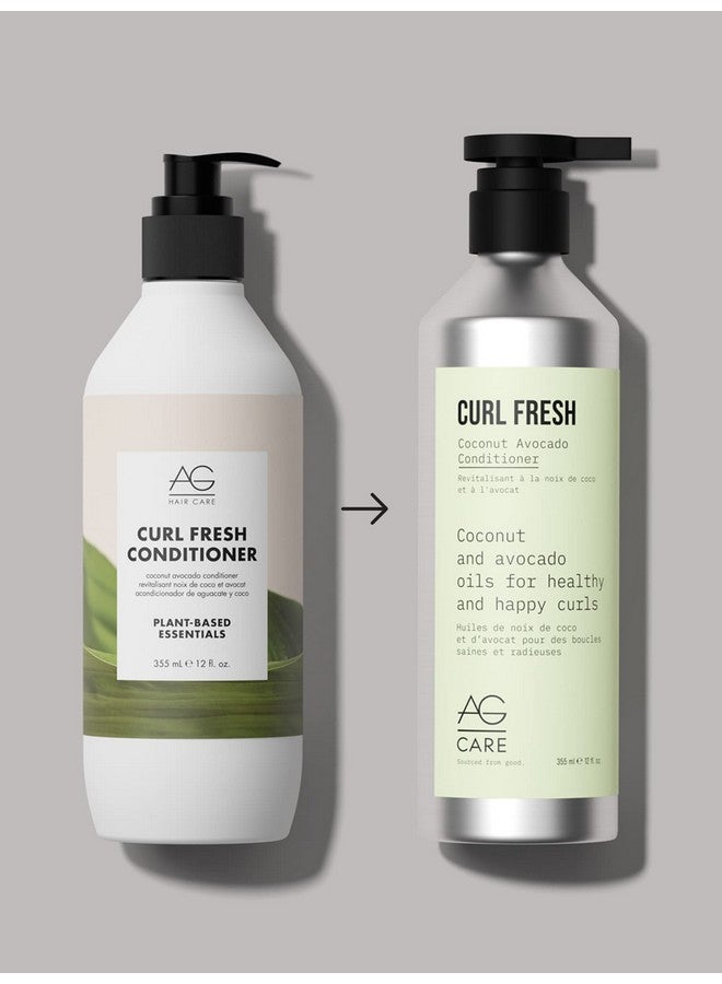 Curl Fresh Coconut Avocado Conditioner 12 Fl Oz