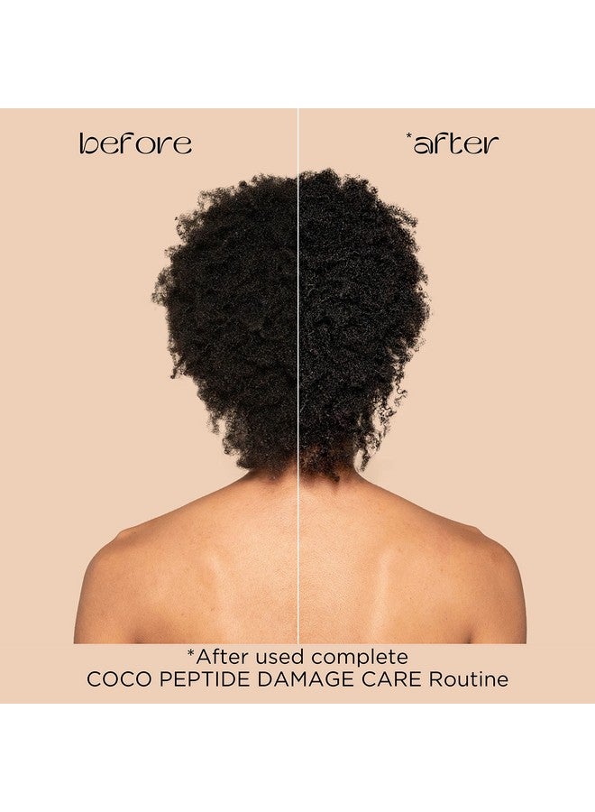 Beauty Coco Peptide Damage Care Conditioner Dry & Damaged Hair Repair Damage From Bleach Color Chemical Services Chlorine & Heat Coconut Vitamin B5 Peptide Split Ends & Breakage