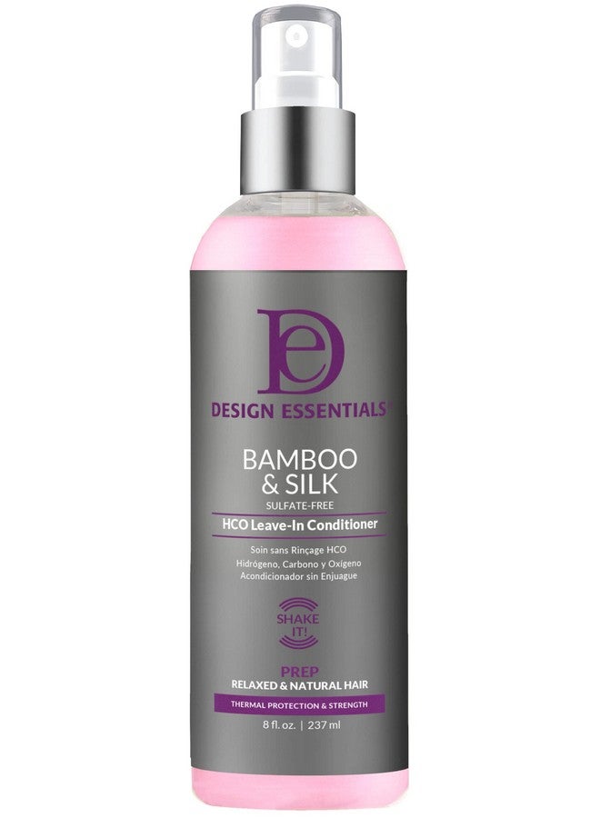 Bamboo & Silk Hco Leavein Conditioner For Thermal Protection And Strength 8 Fl Oz.