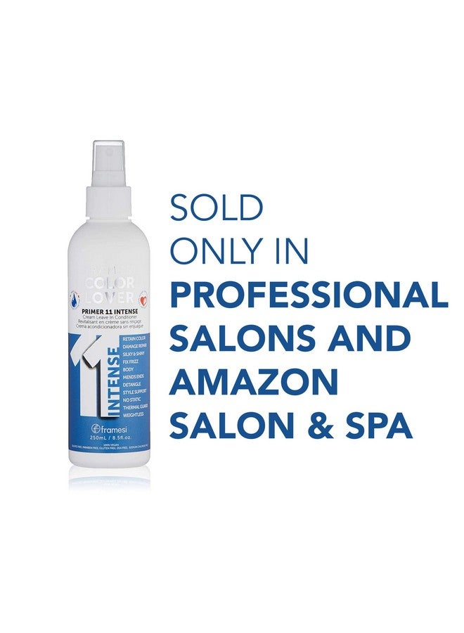 Color Lover Primer 11 Intense Leave In Conditioner Spray 8.5 Fl Oz Leave In Conditioner For Color Treated Hair Heat Protectant Spray