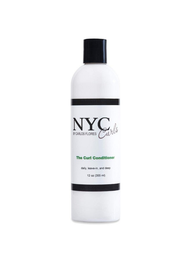 Nyc Curls The Curl Conditioner ; Daily Leavein & Deep Conditioner For Curly Coily & Wavy Hair ; 3 Products In One ; Silicone Free & Vegan ; 12 Fl Oz