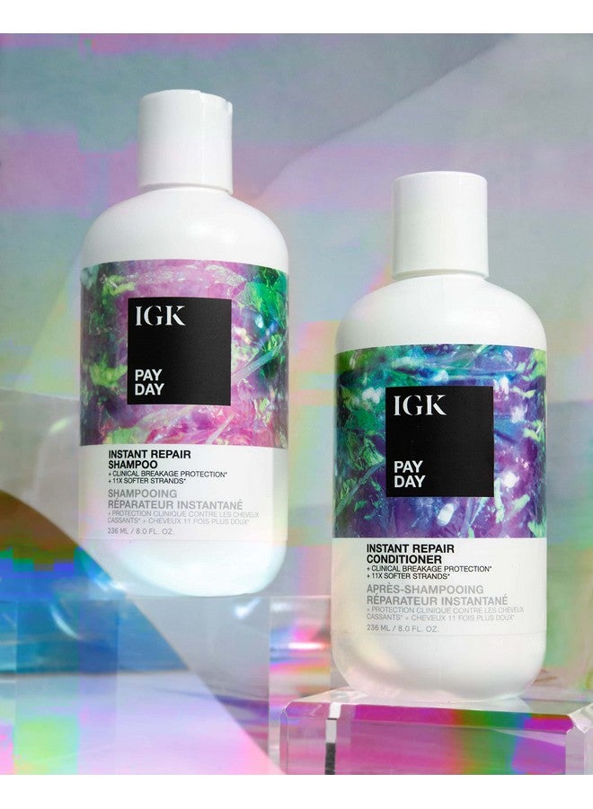 Pay Day Instant Repair Conditioner ; Bondbuilding + Damage Repair ; Vegan + Cruelty Free ; 8 Oz