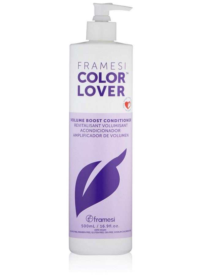 Color Lover Volume Boost Conditioner 16.9 Fl Oz Sulfate Free Volumizing Conditioner With Quinoa And Coconut Oil Color Treated Hair