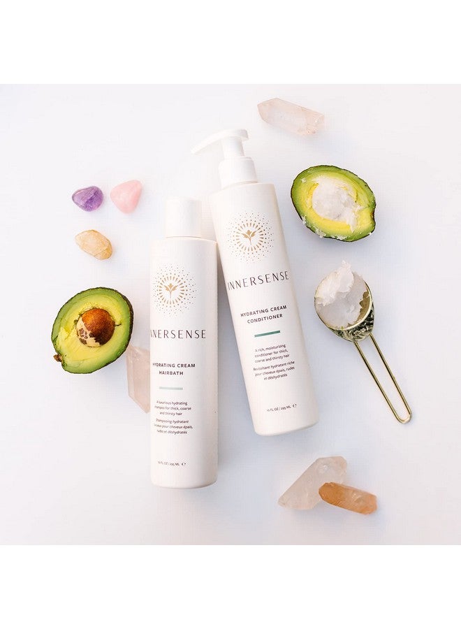Organic Beauty Natural Hydrating Cream Conditioner ; Nontoxic Crueltyfree Clean Haircare (10Oz)