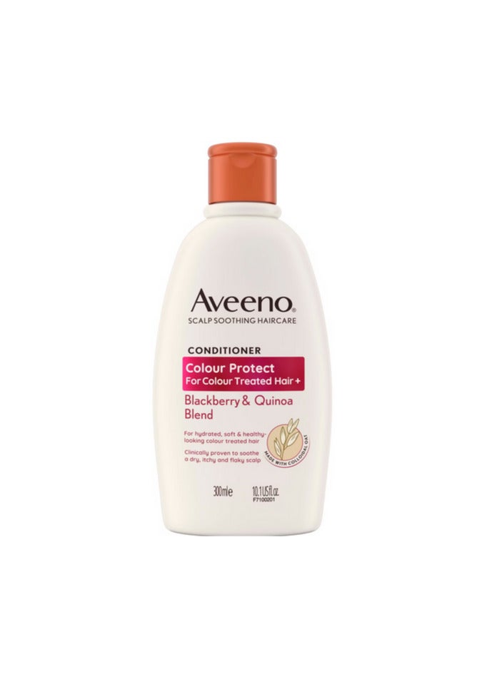 Aveeno Haircare Colour Protect+ Blackberry and Quinoa Blend Conditioner 300ml