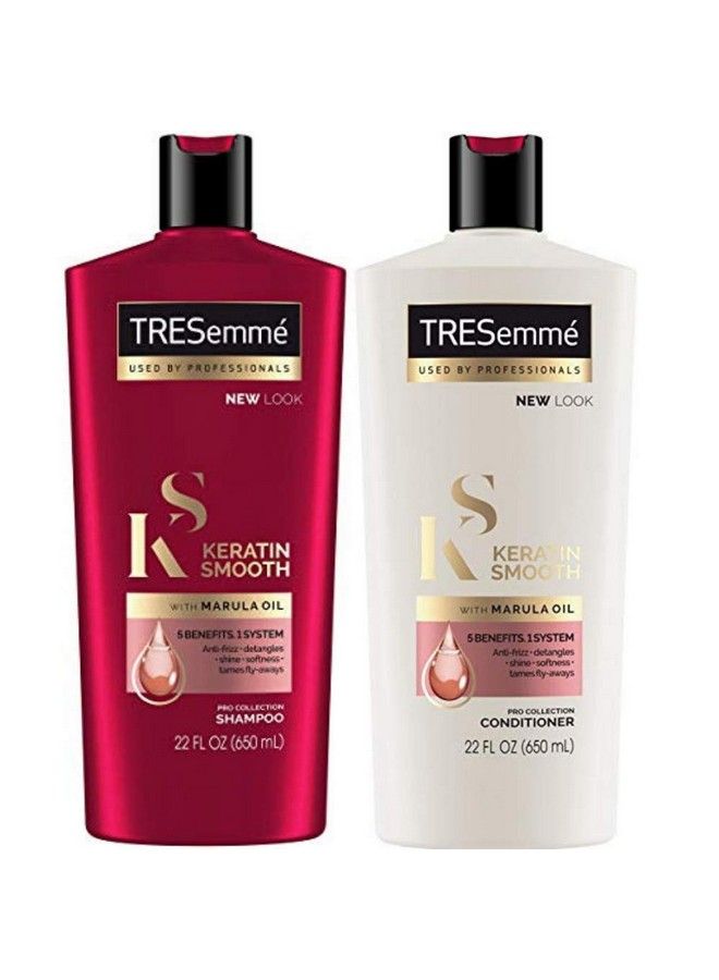Keratin Smooth Shampoo And Conditioner Set