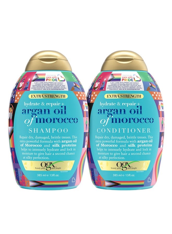 Gx Argan Oil Of Morocco Extra Strength Shampoo & Conditioner 2 Pack