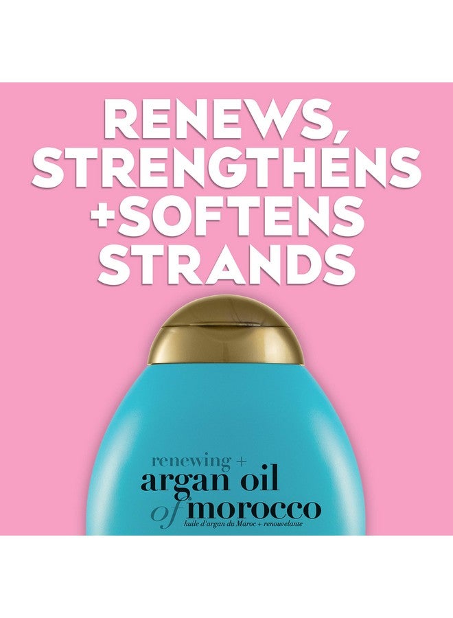 Renewing + Argan Oil Of Morocco Shampoo & Conditioner 25.4 Fl Oz 2 Count (Pack Of 1)