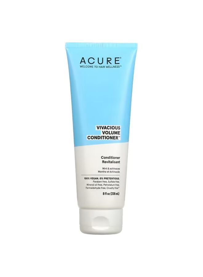 ACURE, Vivacious Volume Conditioner, Mint & Echinacea, 8 fl oz (236 ml)