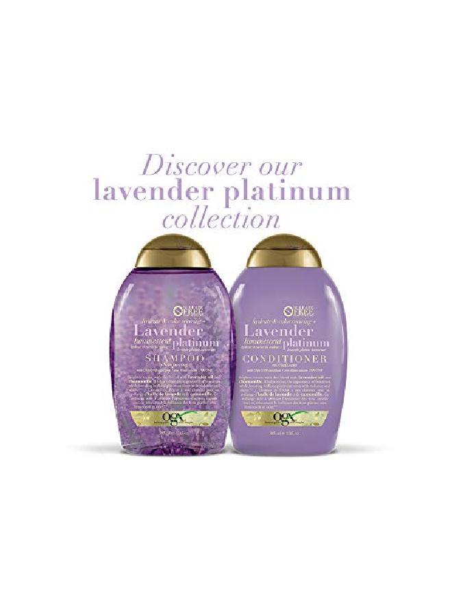 Hydrate & Color Reviving + Lavender Luminescent Platinum Conditioner 13 Ounce