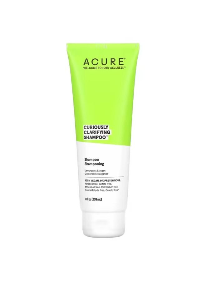 ACURE, Curiously Clarifying Shampoo, Lemongrass & Argan, 8 fl oz (236 ml)