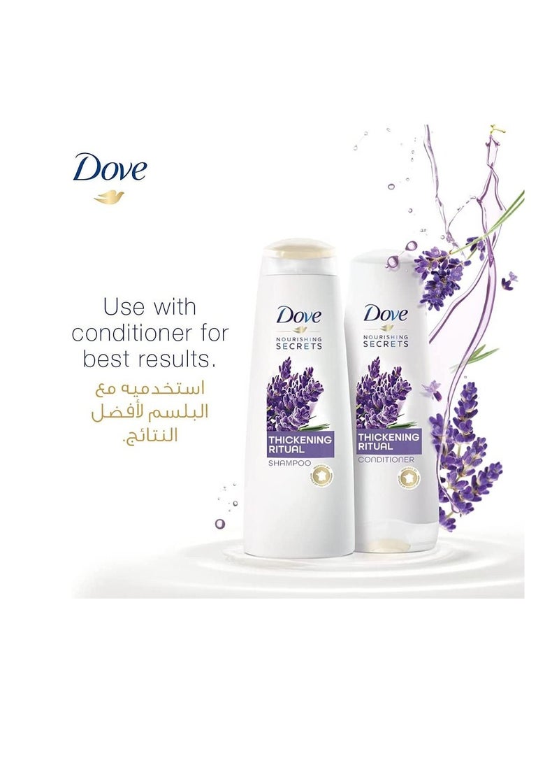 Thickening Ritual Shampoo Lavender 400ml with Conditioner 320ml