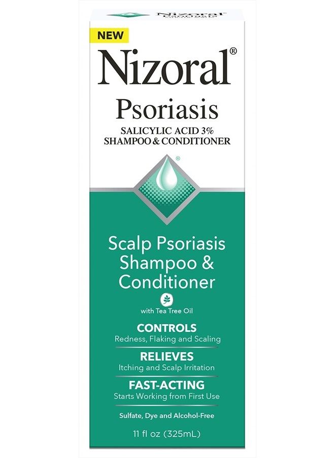 Scalp Psoriasis Shampoo & Conditioner, 11 Ounce