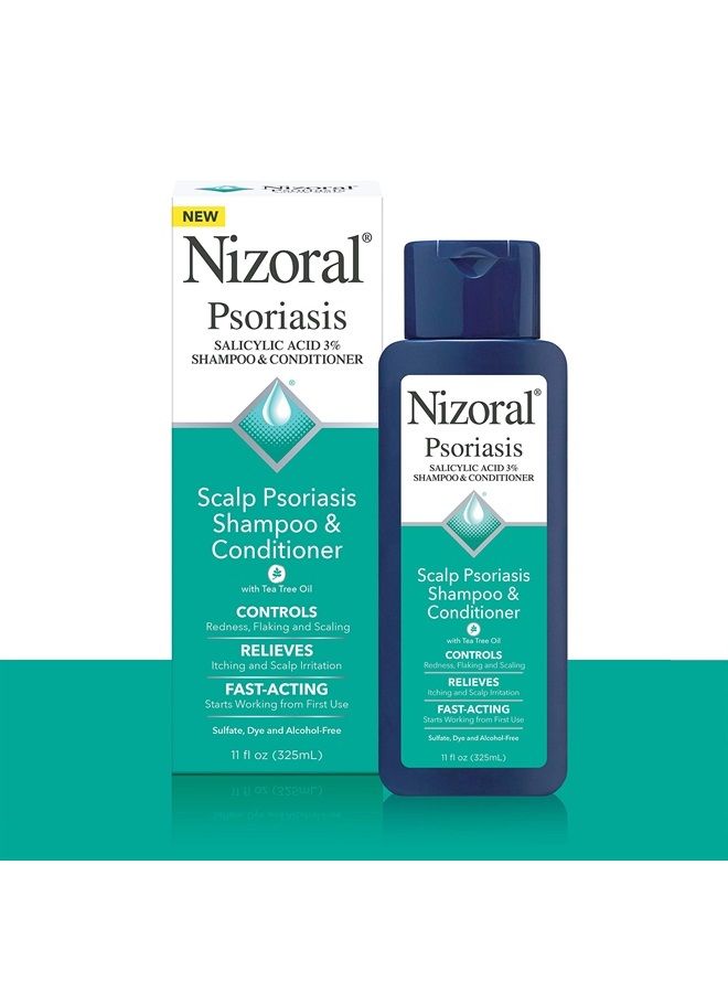 Scalp Psoriasis Shampoo & Conditioner, 11 Ounce