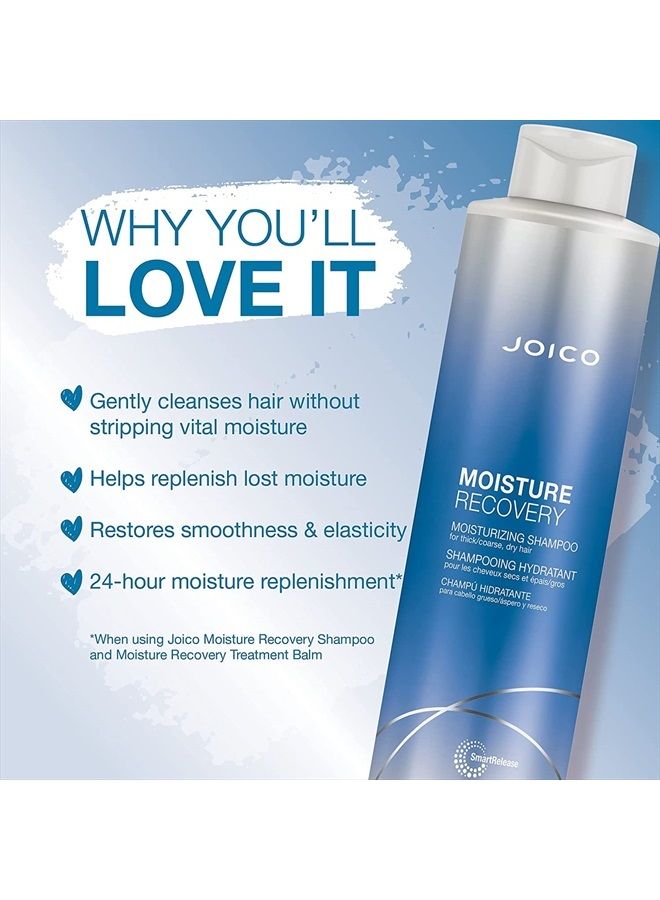 Moisture Recovery Shampoo and Conditioner, 33.8 Fl Oz(Pack of 2)