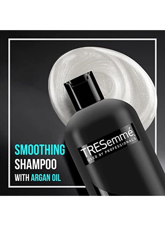 TRESemme Shampoo and Conditioner Set, Silky & Smooth, Argan Oil with Vitamin E, Anti Frizz Hair Products, 28 Fl Oz each